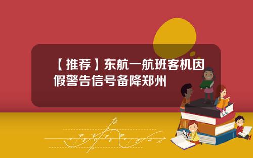 【推荐】东航一航班客机因假警告信号备降郑州