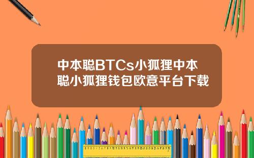 中本聪BTCs小狐狸中本聪小狐狸钱包欧意平台下载