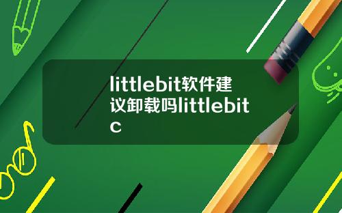 littlebit软件建议卸载吗littlebitc