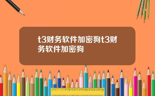 t3财务软件加密狗t3财务软件加密狗