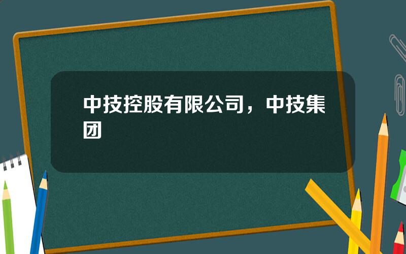 中技控股有限公司，中技集团